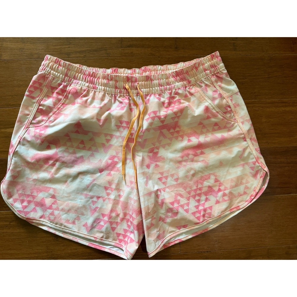Columbia Pink Athletic Running Shorts Sz XL